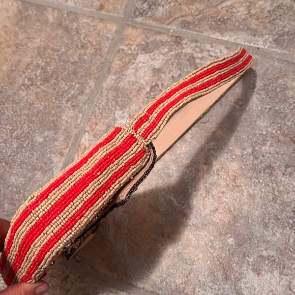 Anthropologie The Fiona Beaded Bag: Food & Drink Edition Mushroom NWT - Picture 6 of 16